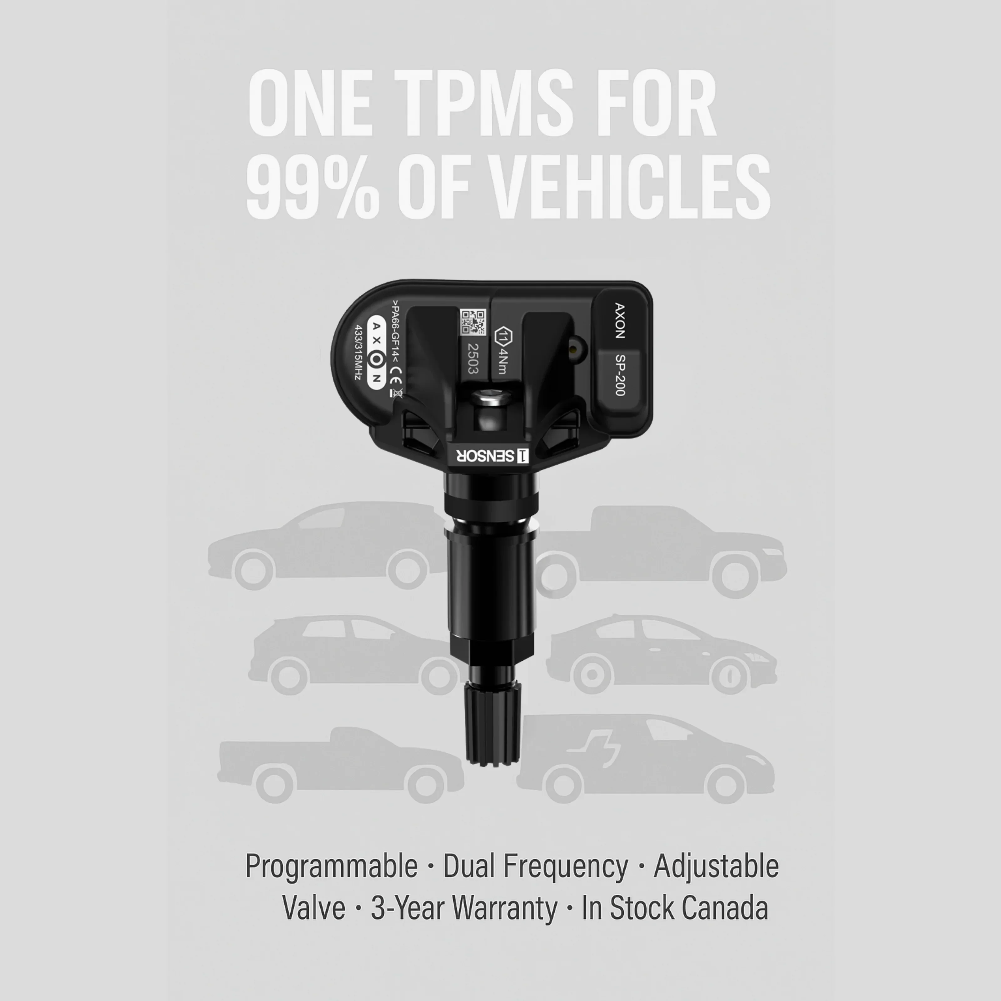 AXON SP-200 Universal TPMS Sensor - Image 4