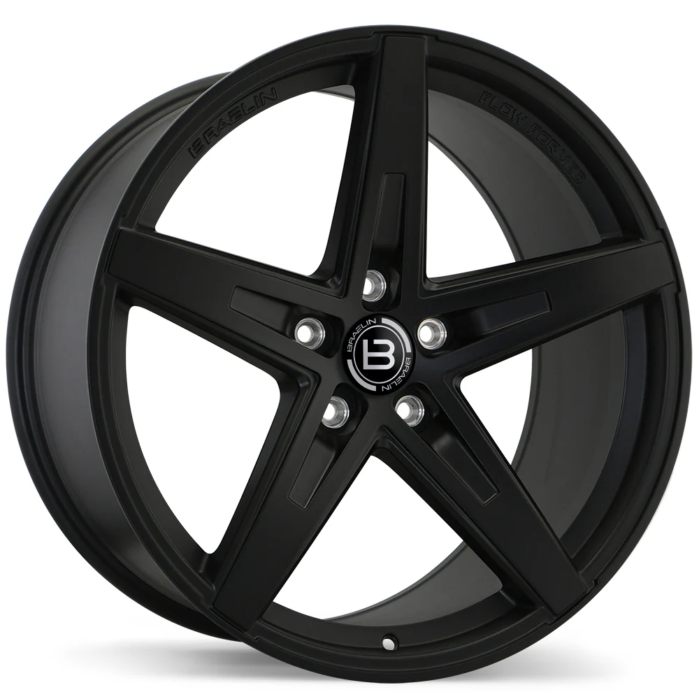 Braelin BR08 - 20X10.0 | 5X112 | 66.5 | +35 Matte Black