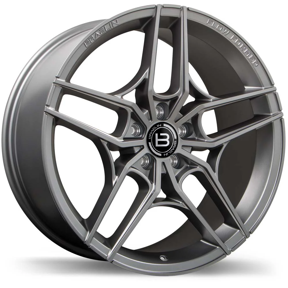 Braelin BR12 - 19X9.0 | 5X114.3 | 60.1 | +35 Satin Charcoal