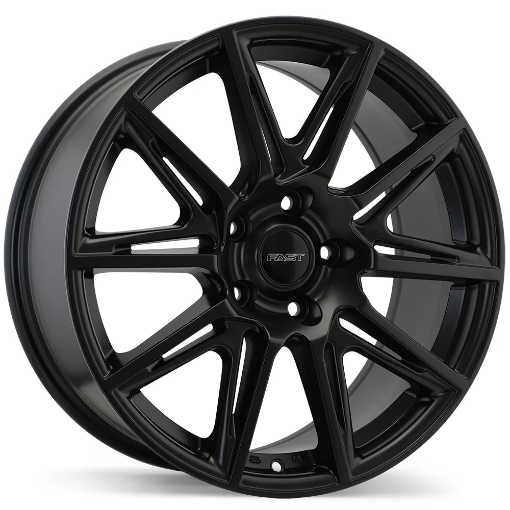 Fast Wheels Switch - 17X7.5 | 5X114.3 | 67.1 | +35 Satin Black