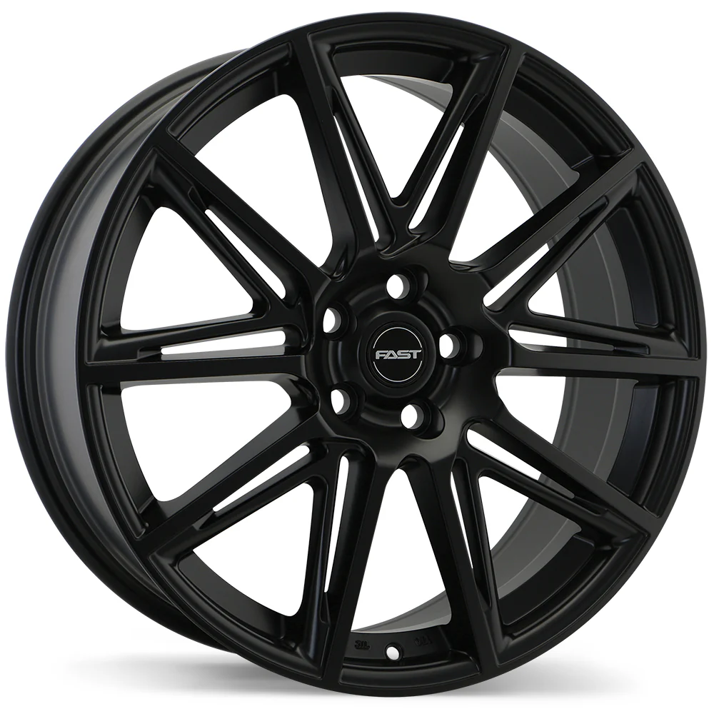 Fast Wheels Switch - 20X8.0 | 5X114.3 | 66.1 | +45 Satin Black