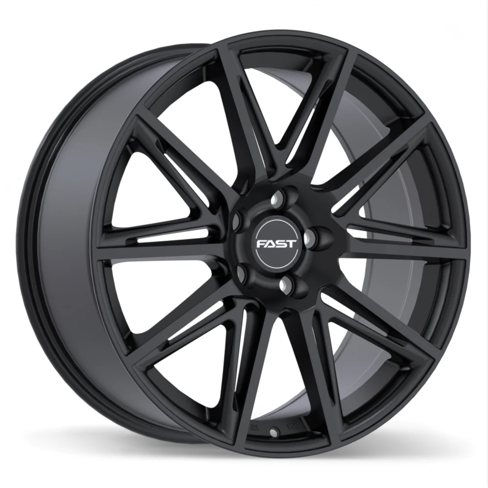 Fast Wheels Switch - 20X9.0 | 5X120 | 64.1 | +50 Satin Black