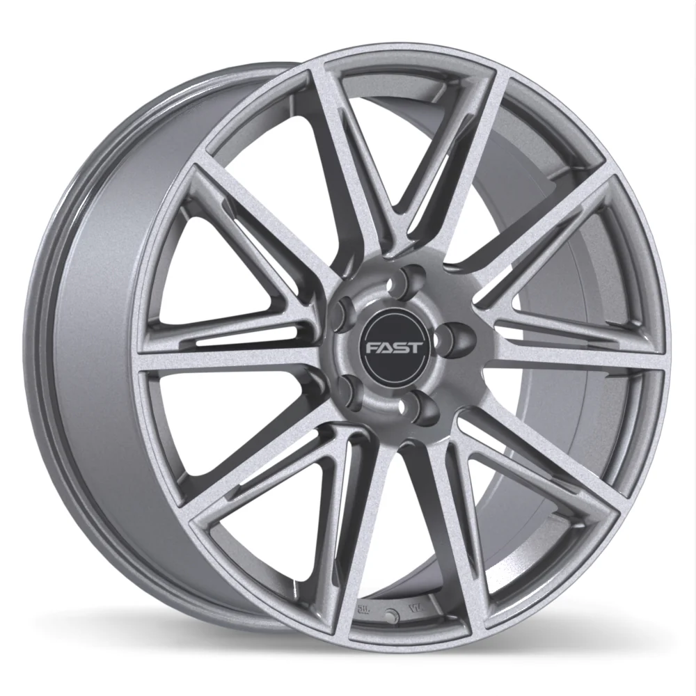 Fast Wheels Switch - 20X9.0 | 5X120 | 64.1 | +50 Titanium