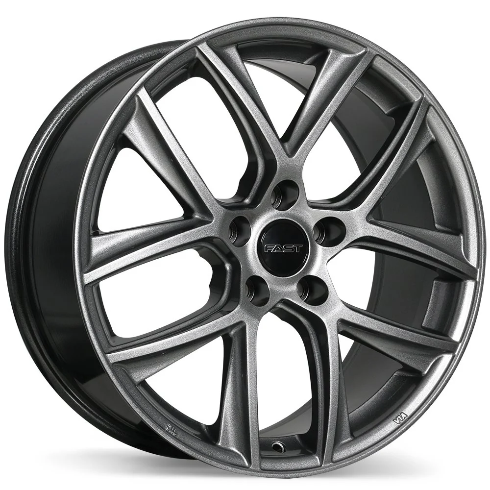 Fast Wheels Tactic - 18X8.0 | 5X114.3 | 60.1 | +35 Titanium