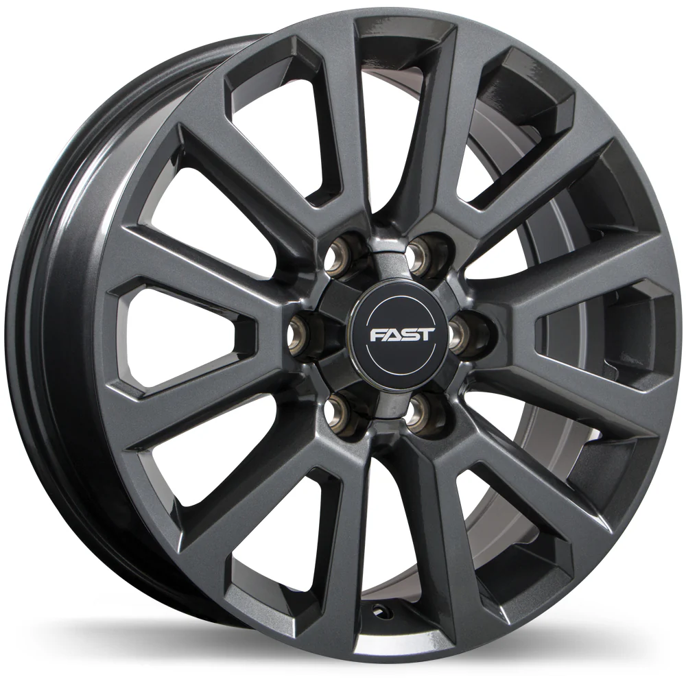 Fast Wheels Storm II - 20X8.5 | 6X139.7 | 95.1 | +35 Gloss Gunmetal