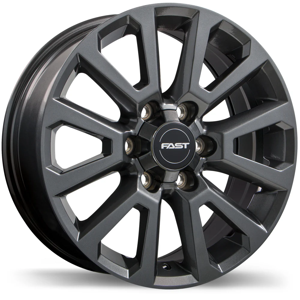 Fast Wheels Storm II - 20X8.5 | 6X139.7 | 78.0 | +35 Gloss Gunmetal
