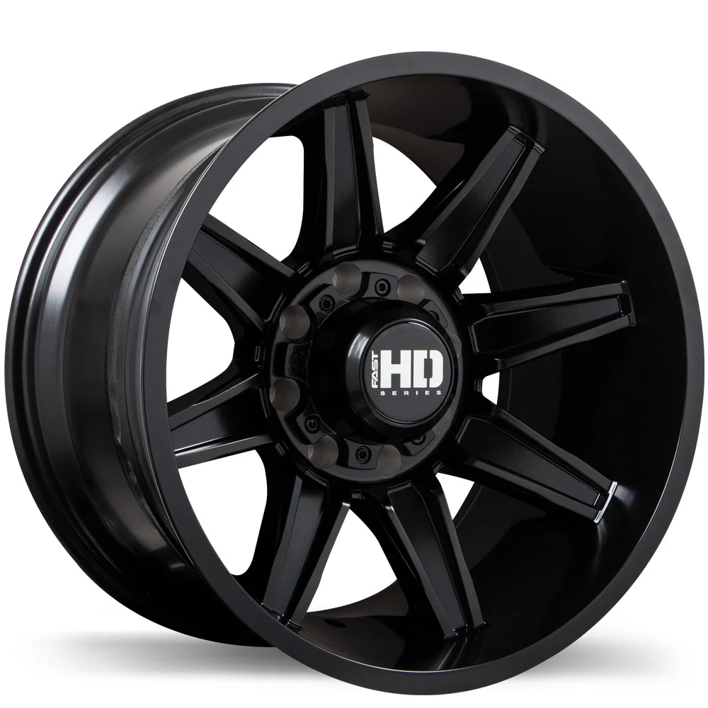 Fast HD HAVOK - 20X12.0 | 8X180 | 124.4 | -44 Satin Black