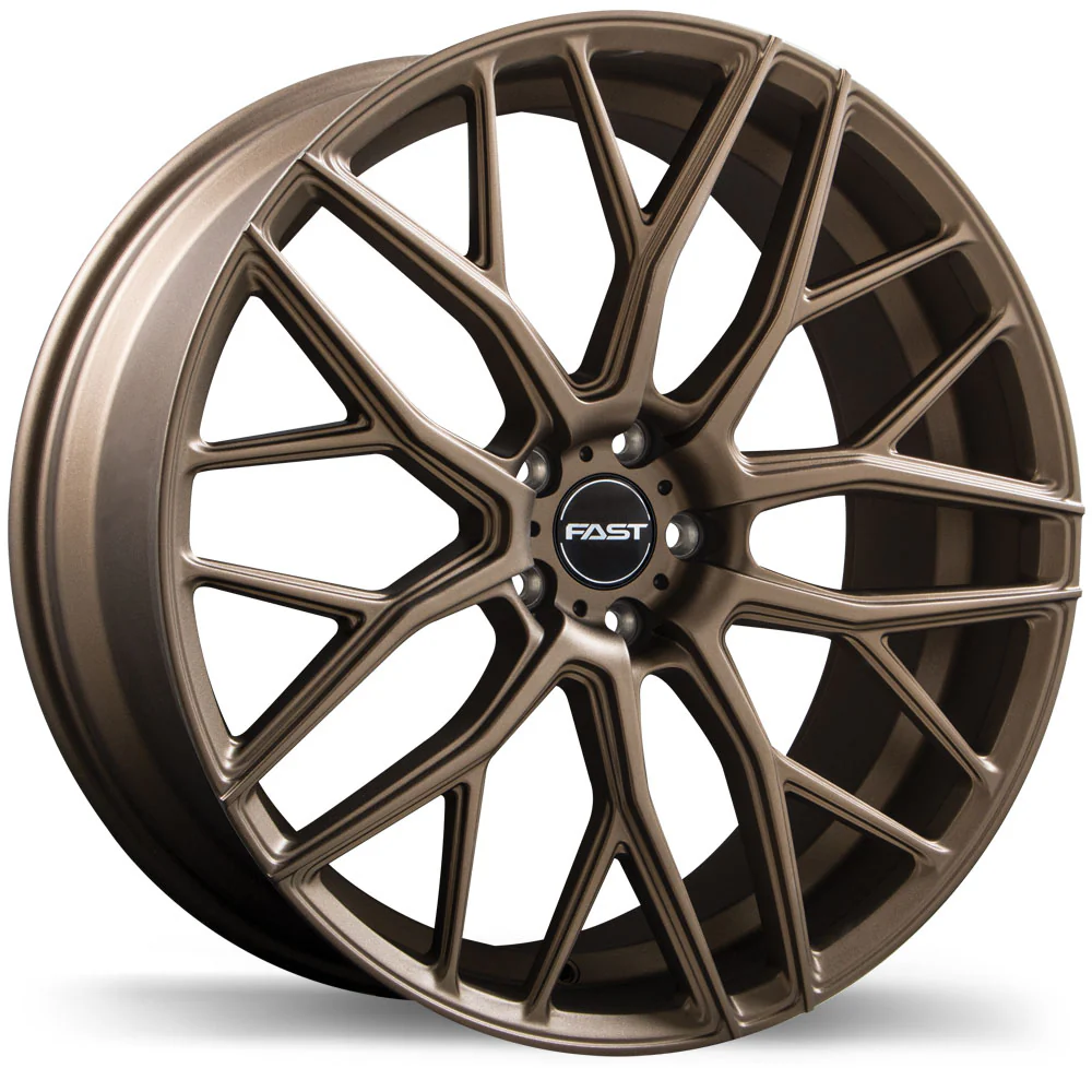 Fast Wheels Vybz - 18X8.0 | 5X112 | 72.6 | +40 Textured Bronze