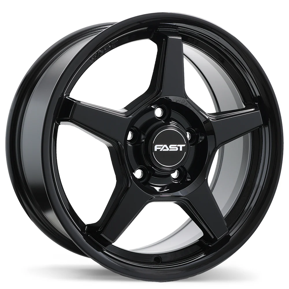 Fast Wheels Flair - 16X7.0 | 5X114.3 | 70.6 | +45 Gloss Black