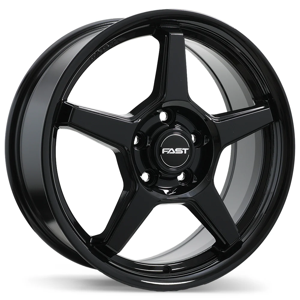 Fast Wheels Flair - 17X7.0 | 5X114.3 | 66.1 | +45 Gloss Black