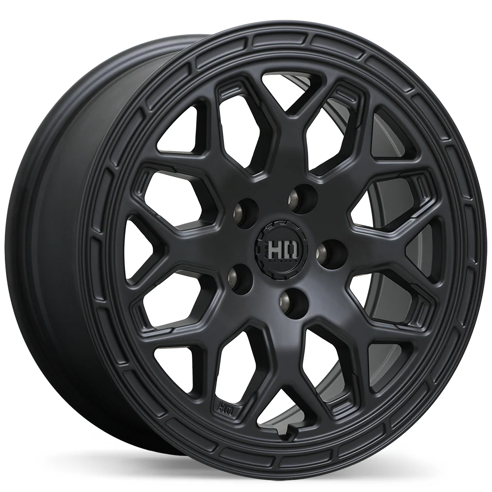 Fast HD Bandit - 17X7.5 | 5X112 | 57.1 | +40 Matte Black