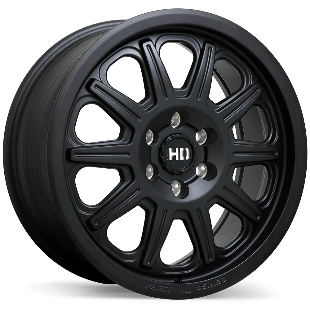 Fast HD Fury - 18X8.0 | 6X120 | 67.1 | +50 Satin Black