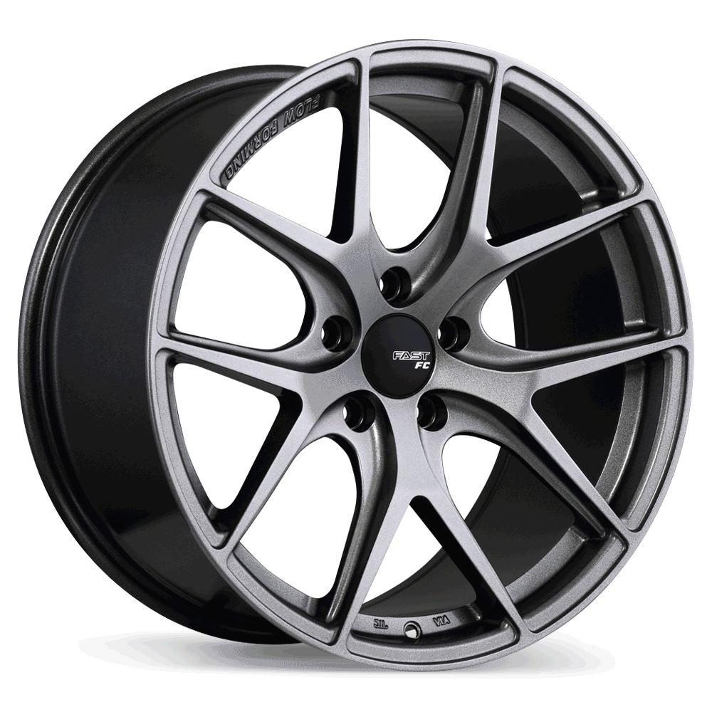 Fast Wheels FC04 - 19X8.5 | 5X114.3 | 72.6 | +35 Titanium