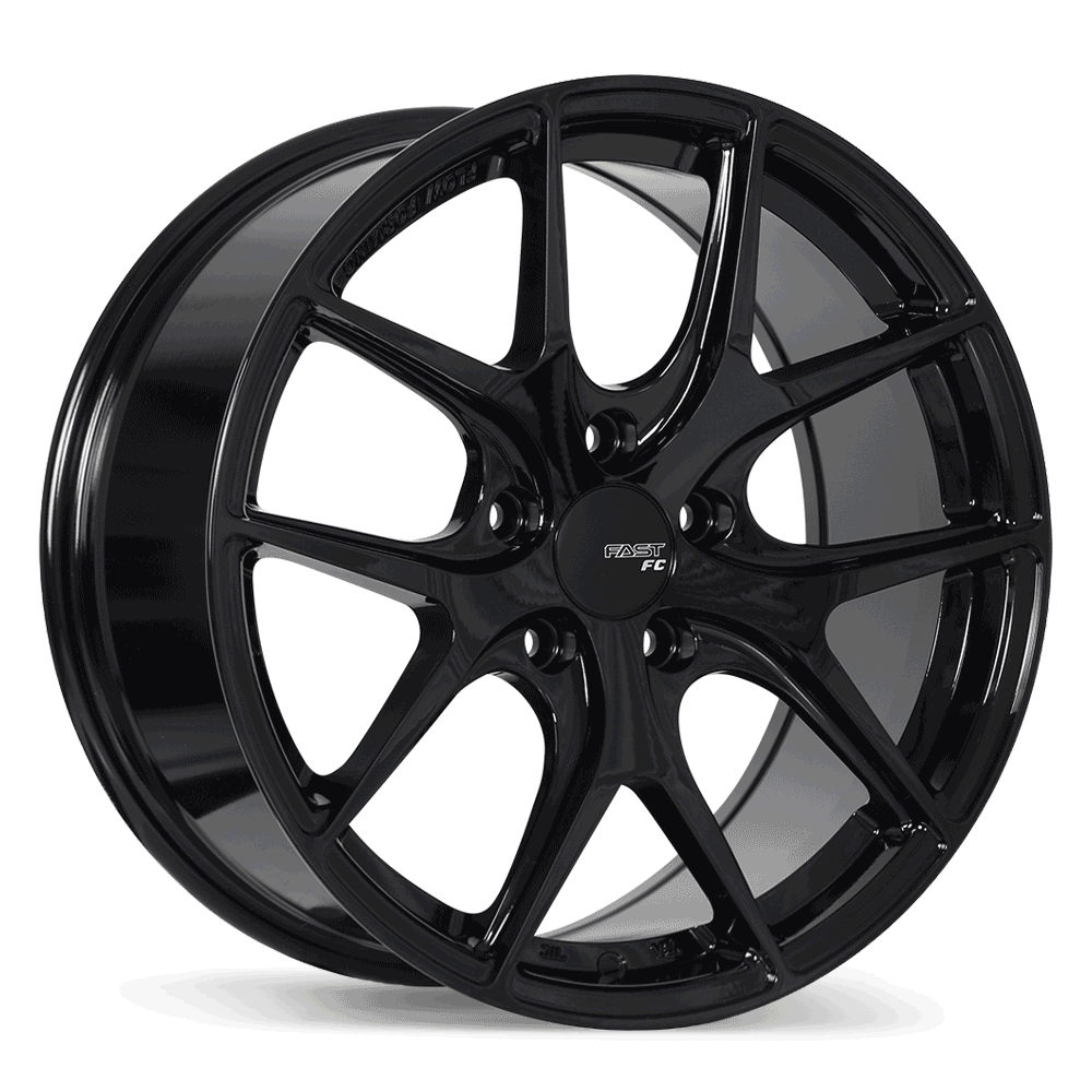 Fast Wheels FC04 - 20X8.5 | 5X120 | 74.1 | +35 Metallic Black