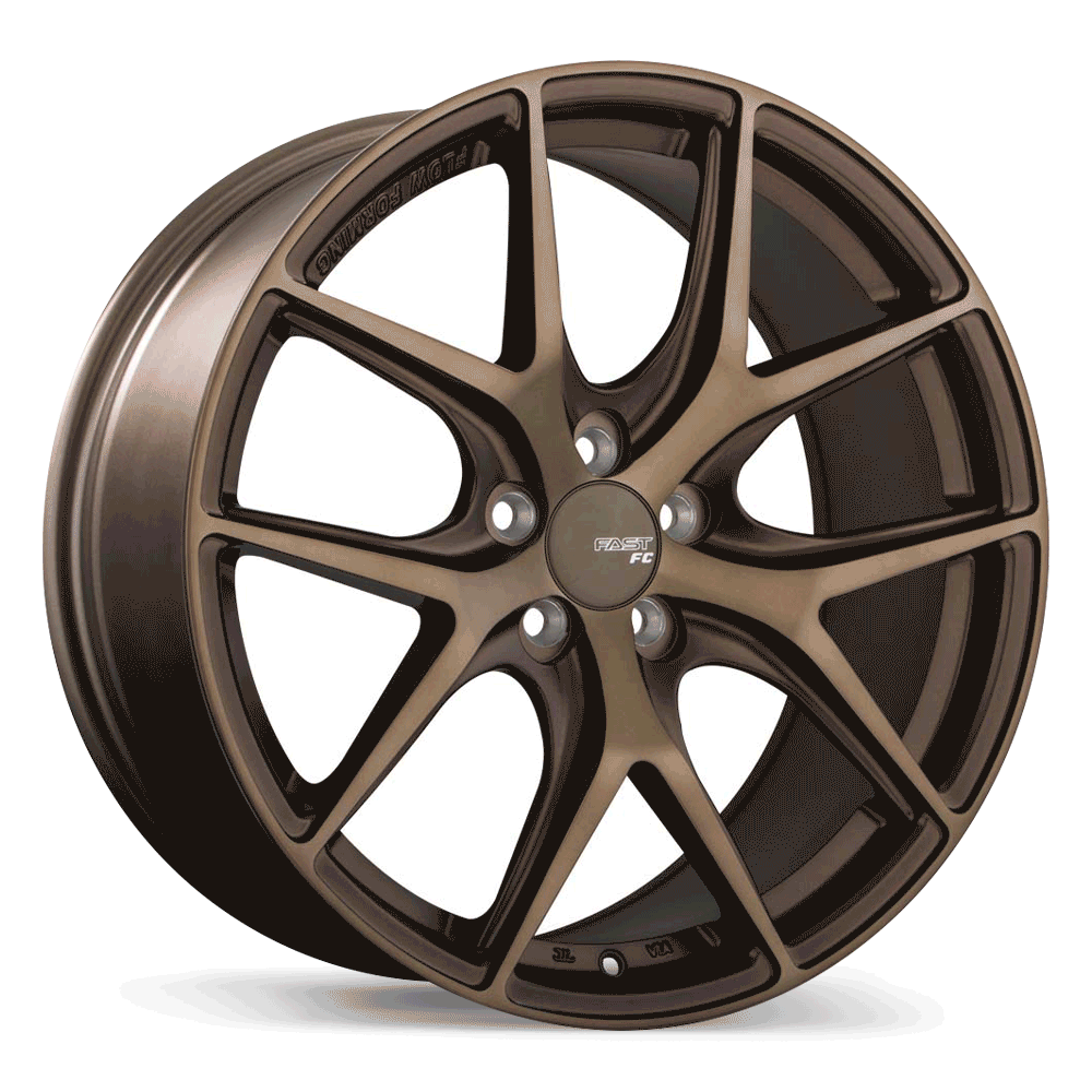 Fast Wheels FC04 - 18X8.0 | 5X100 | 72.6 | +40 Matte Bronze