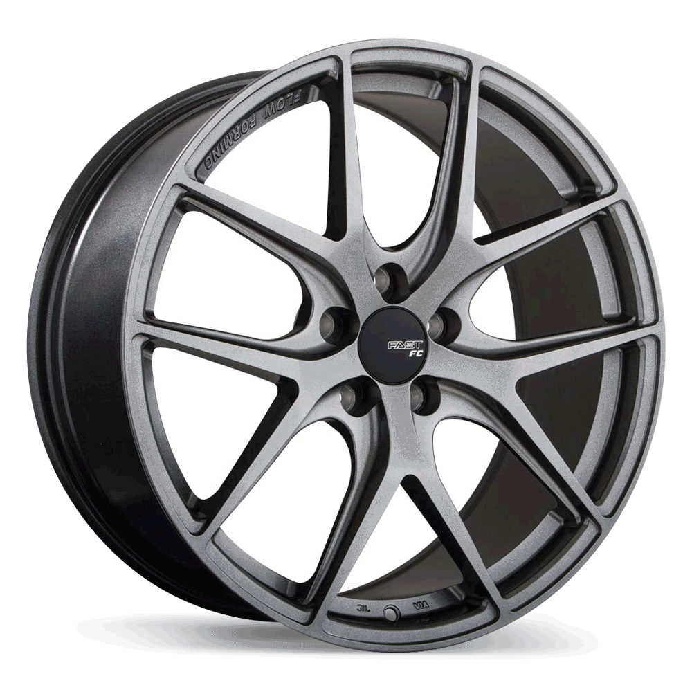 Fast Wheels FC04 - 20X8.5 | 5X120 | 72.6 | +35 Titanium