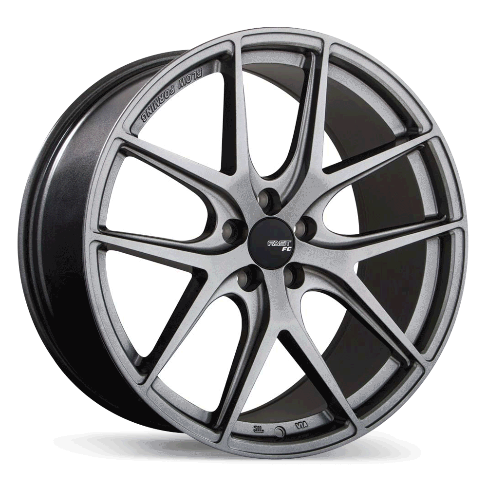 Fast Wheels FC04 - 20X9.5 | 5X100 | 72.6 | +35 Titanium