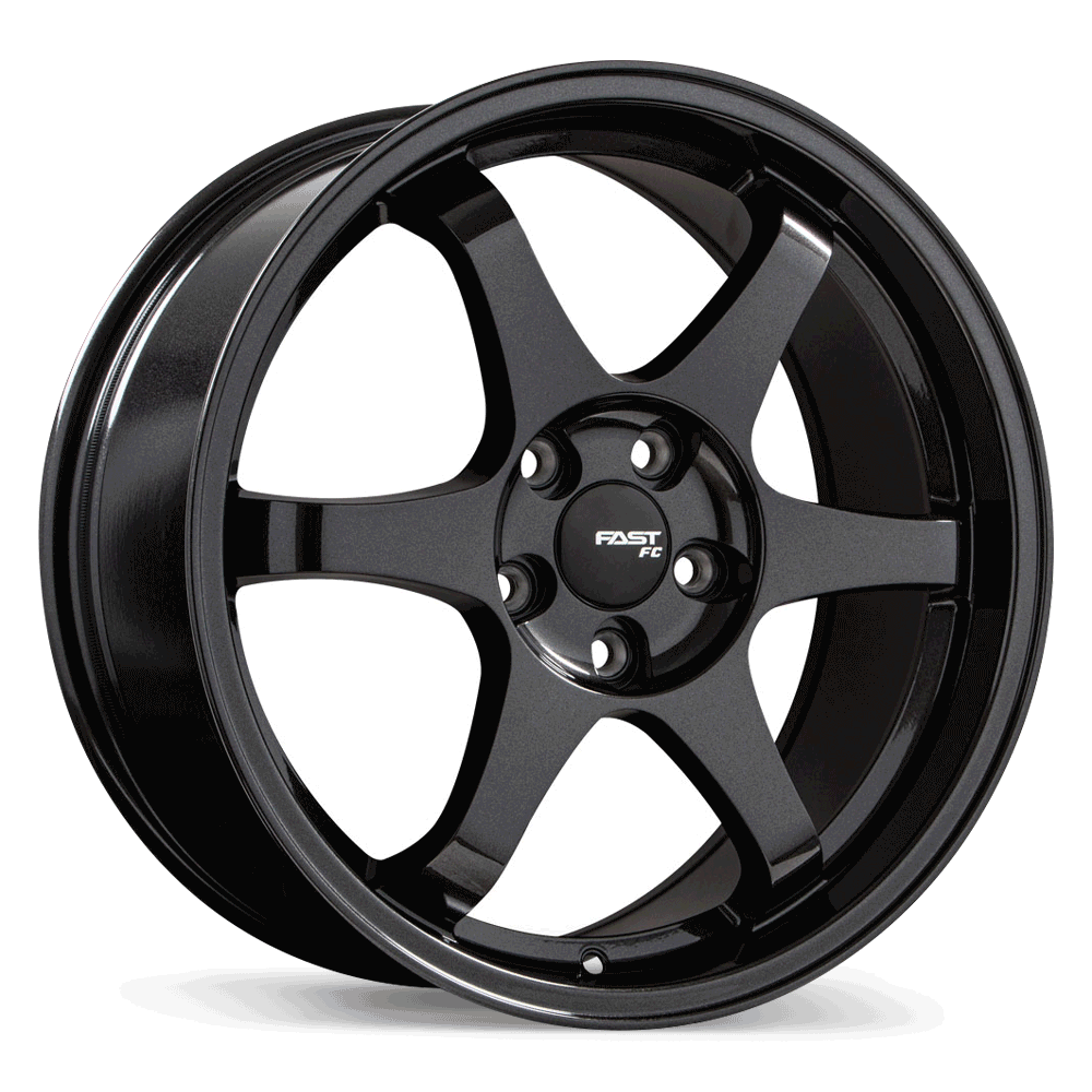 Fast Wheels FC09 - 17X8.0 | 5X100 | 72.6 | +40 Metallic Gunmetal