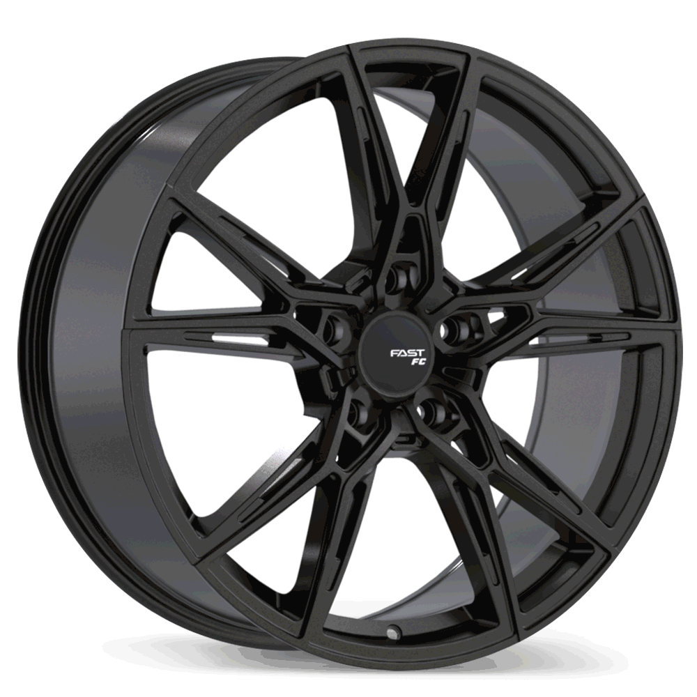 Fast Wheels FC10 - 20X8.5 | 5X120 | 70.3 | +25 Gloss Black Anthracite