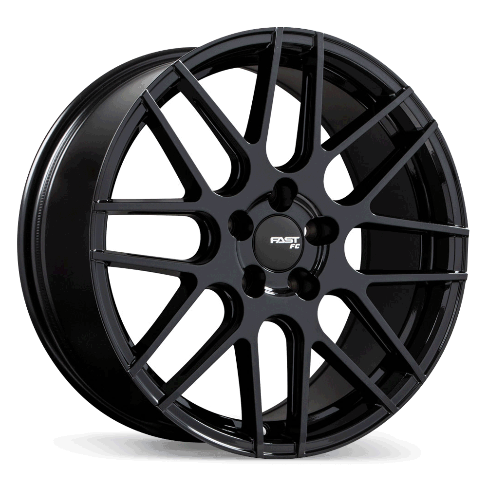 Fast Wheels FC12 - 18X8.0 | 5X114.3 | 72.6 | +45 Metallic Black