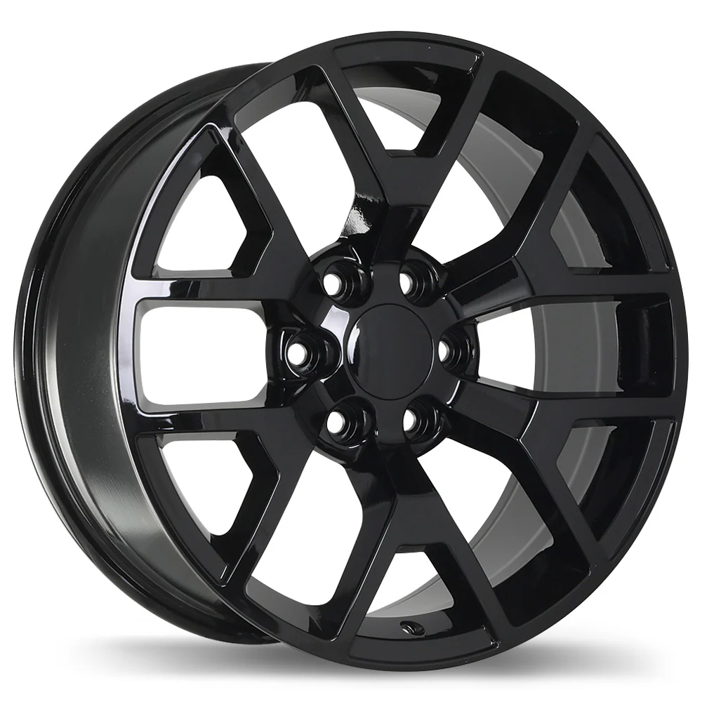 Replika R162B - 20X9.0 | 6X139.7 | 78.1 | +27 Gloss Black