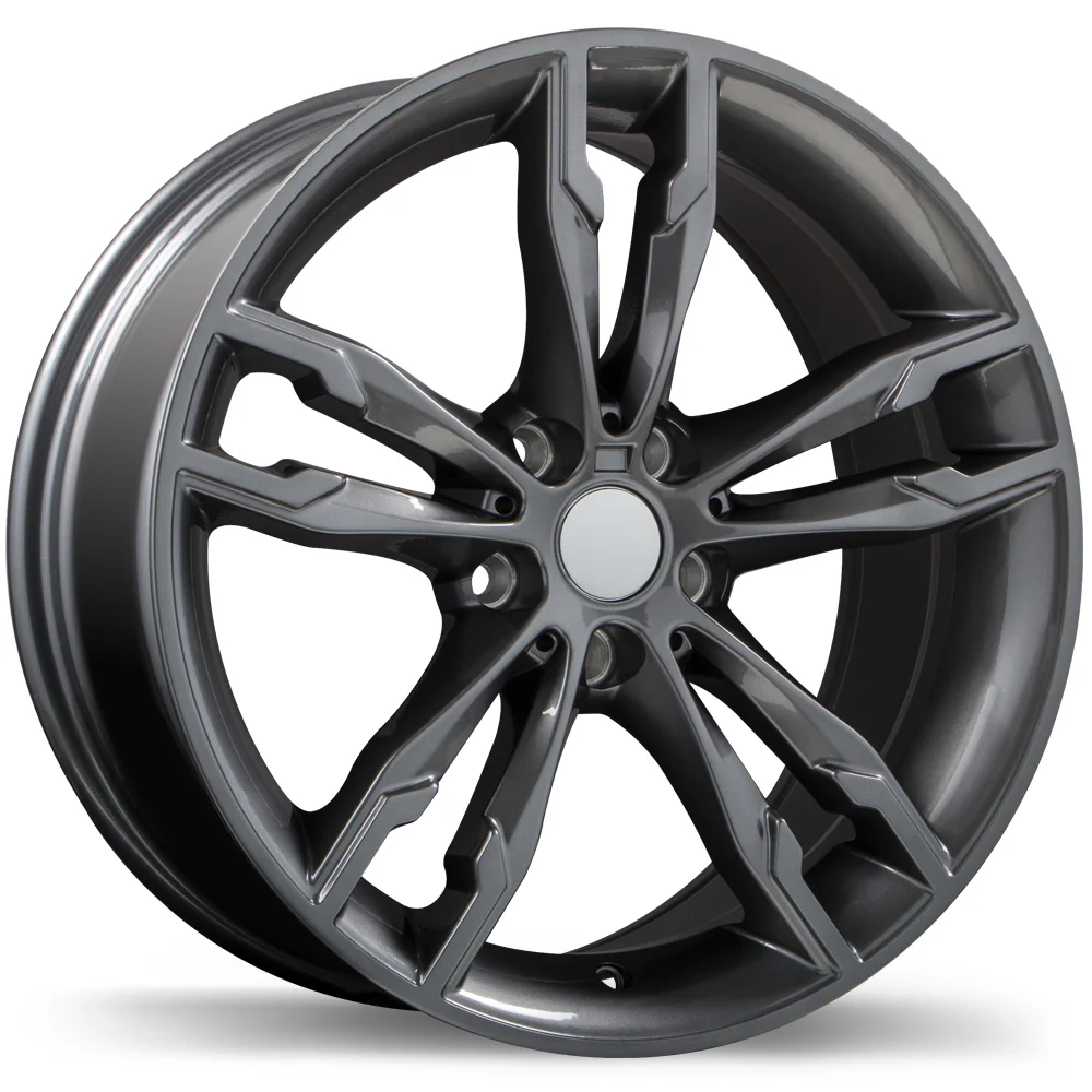 Replika R198 - 18X8.0 | 5X112 | 66.6 | +30 Gloss Gunmetal