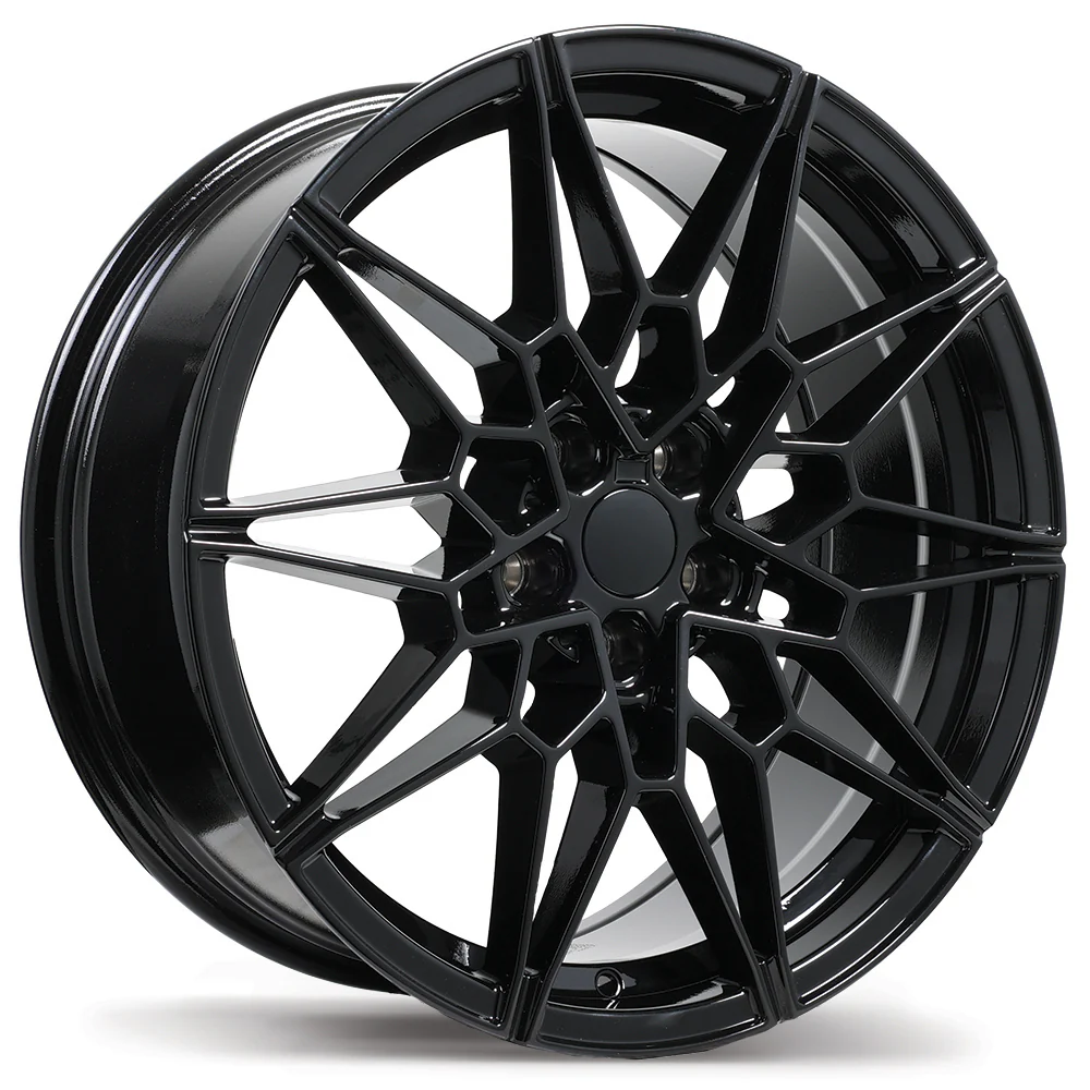Replika R266 - 19X8.0 | 5X112 | 66.6 | +40 Gloss Black