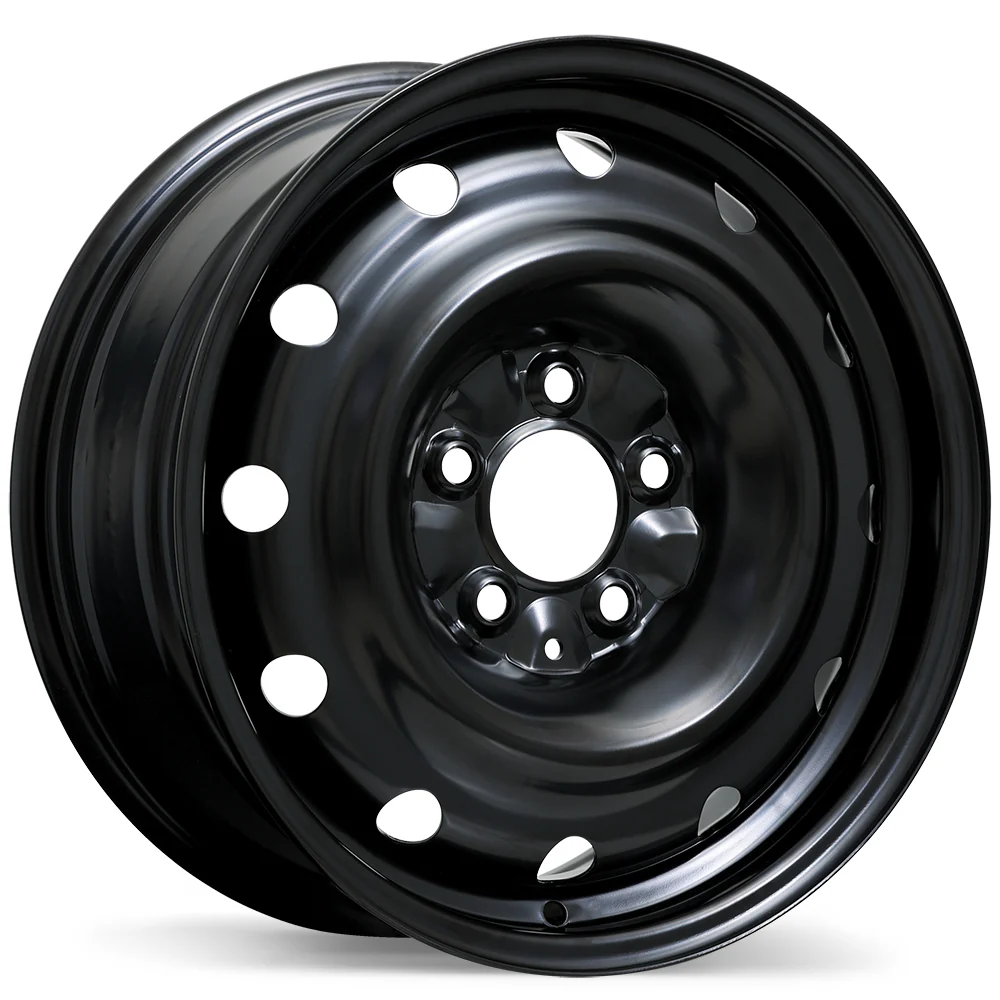 Steel Traditional / Traditionnel - 16X6.5 | 5X114.3 | 72.0 | +40 Black